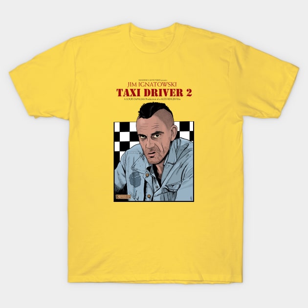 Taxi Driver 2 T-Shirt by kyohazard